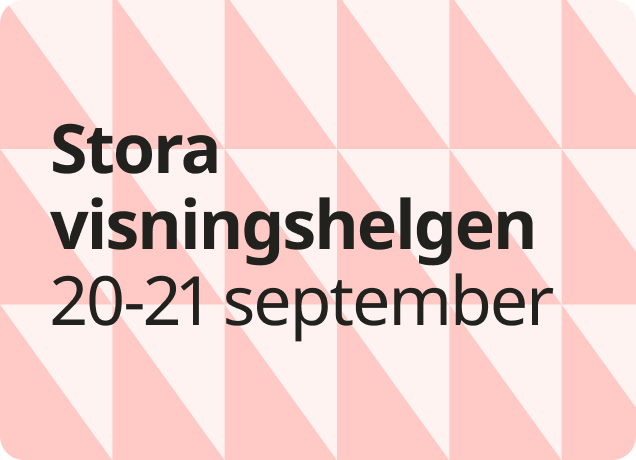 Bild som kommunicerar Stora visningshelgen 2025