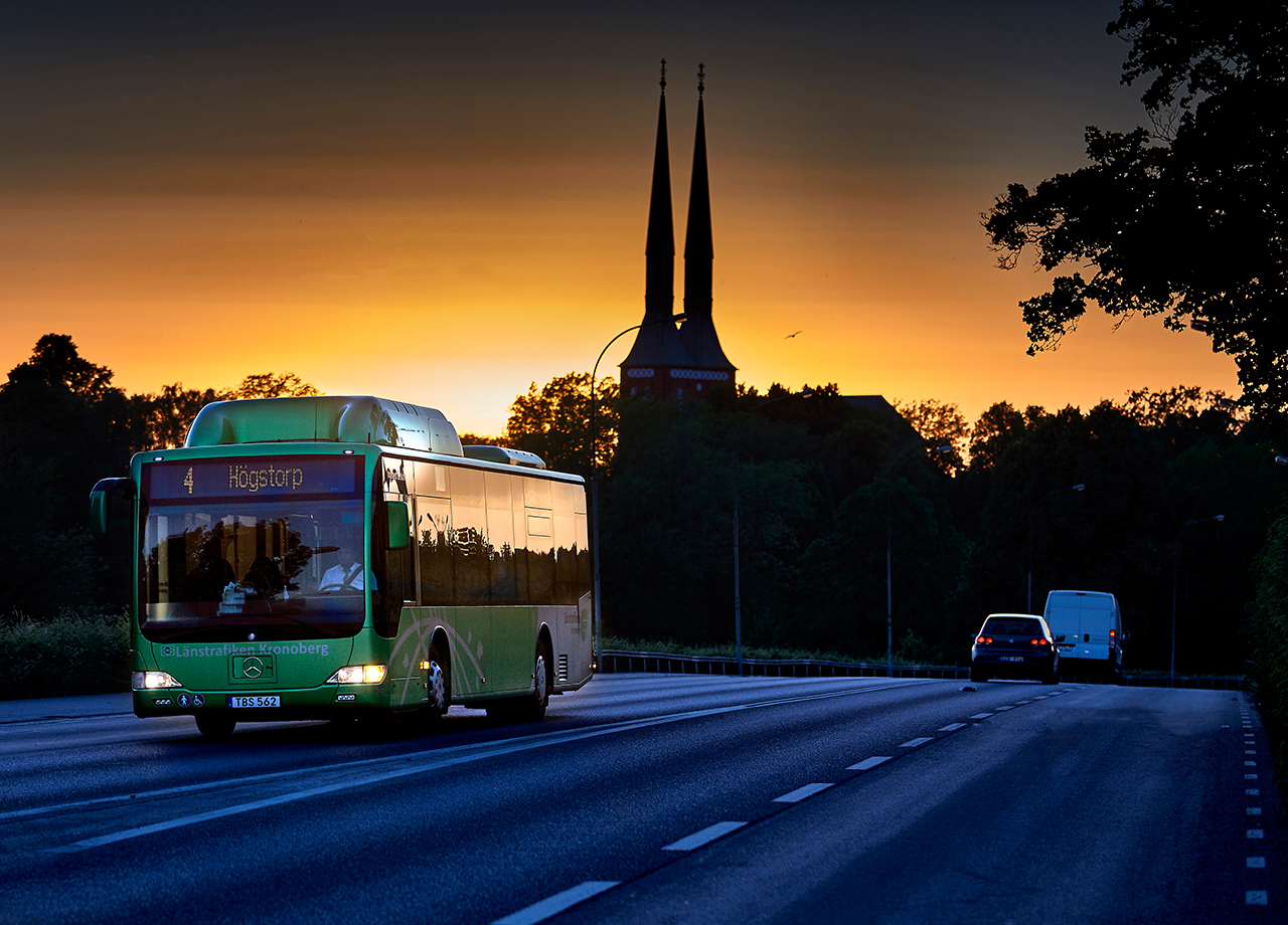 Stadsbuss Växjö, fotograf Mats Samuelsson AB