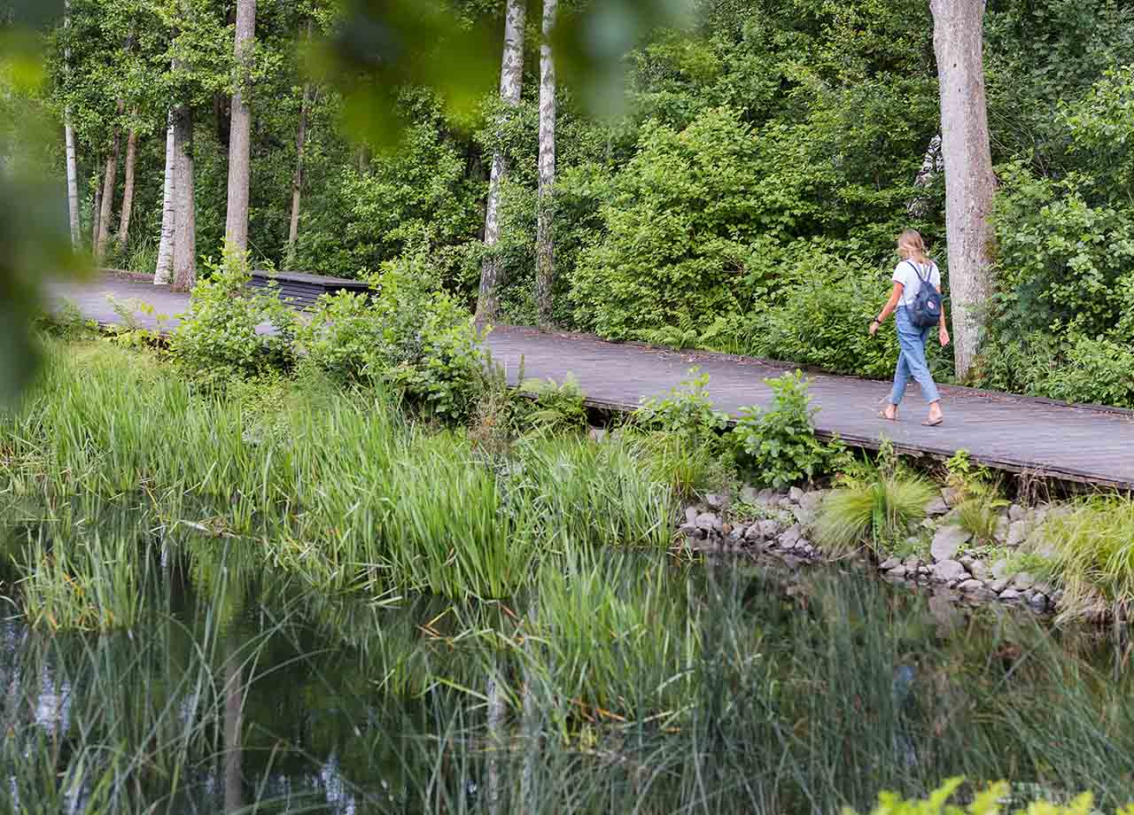 Växjösjön runt, fotograf Alexander Hall.